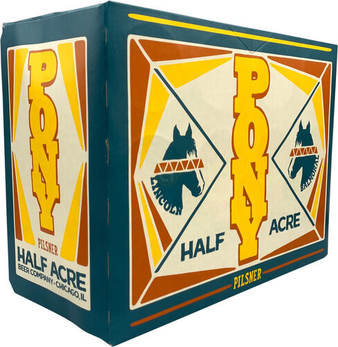 Half Acre Pony Pils 12oz Cans