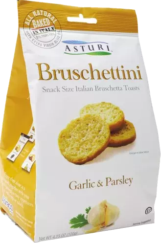 Asturi Focacci Bites Garlic And Parsley