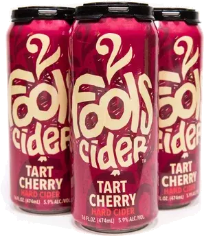 2 Fools Tart Cherry Cider