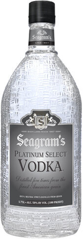 Seagrams Vodka 100prf