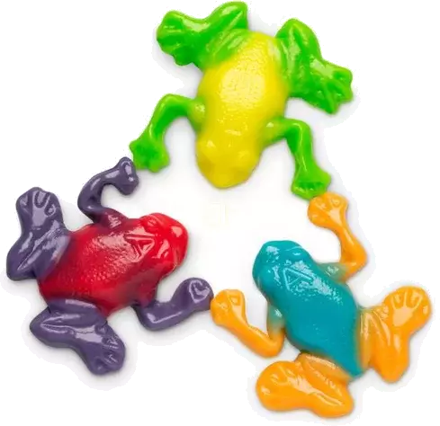 Gummi Rainforest Frogs Tub