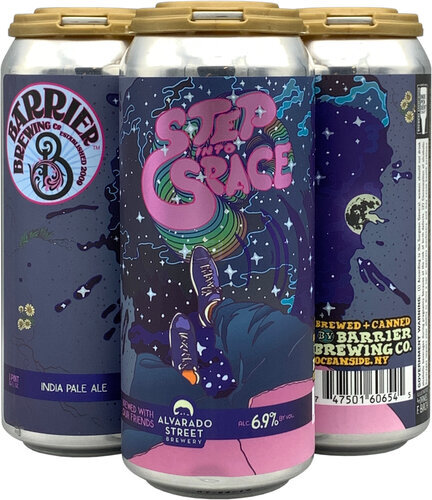 Barrier Step Into Space 16oz Cans