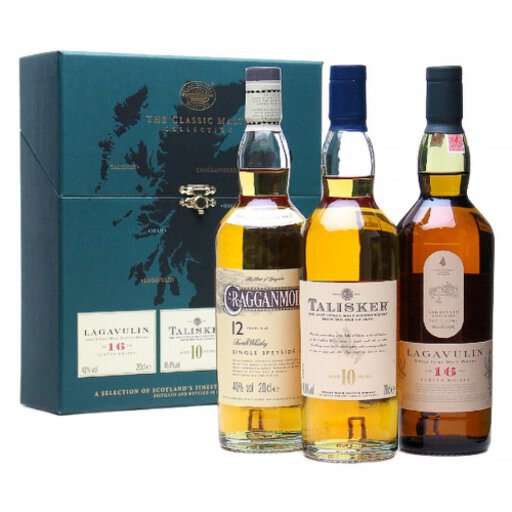 The Classic Malts Collection Lagavulin 16yr Talisker 10yr