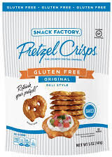 Snack Factory Gluten Free Everything Pretzel Crisp