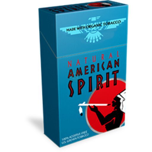 American Spirit Turquoise Box