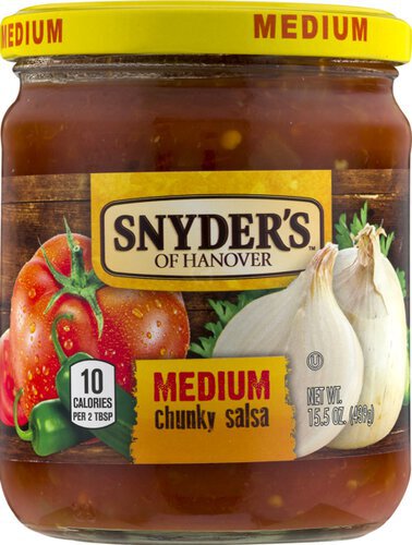 Snyder's Medium Salsa Jar 15.5oz Jar