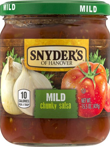 Snyder's Mild Chunky Salsa 15.5oz Jar