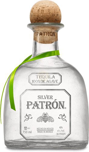 Patron Silver Tequila Shell