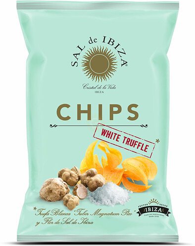 Sal De Ibiza Ibiza White Truffle Potato Chip125g 125 Oz