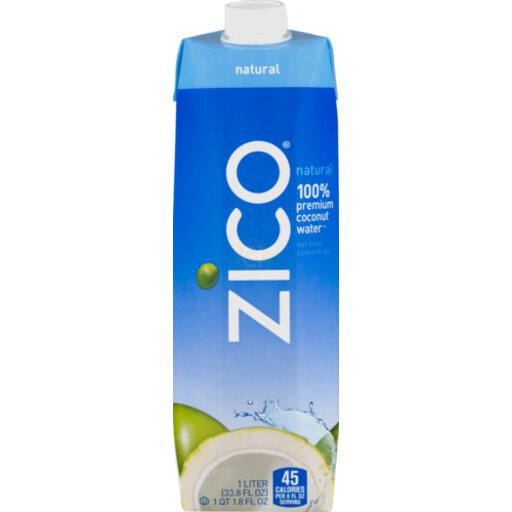 Zico Natural 100 Coconut Water 16.9OZ - ShopRite Wines & Spirits