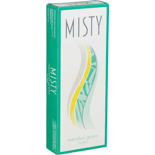 Misty Menthol Green 100's Box