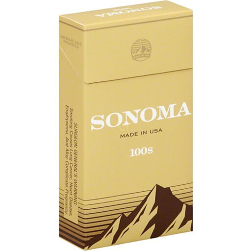 are sonoma cigarettes good Sonoma Gold 100's Box
