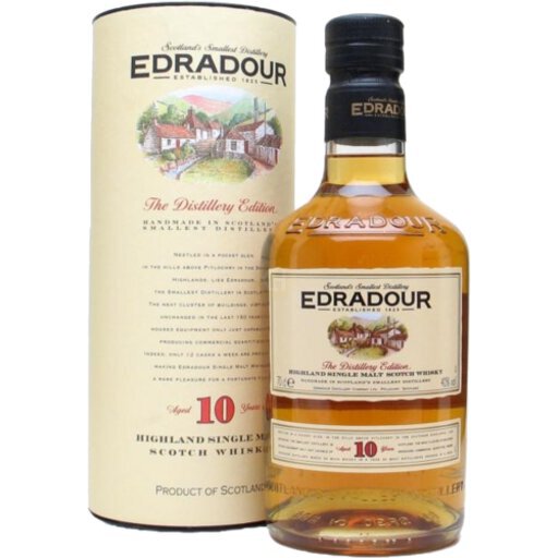 Edradour Highland 10 Year Single Malt Scotch - Garfield's Beverage