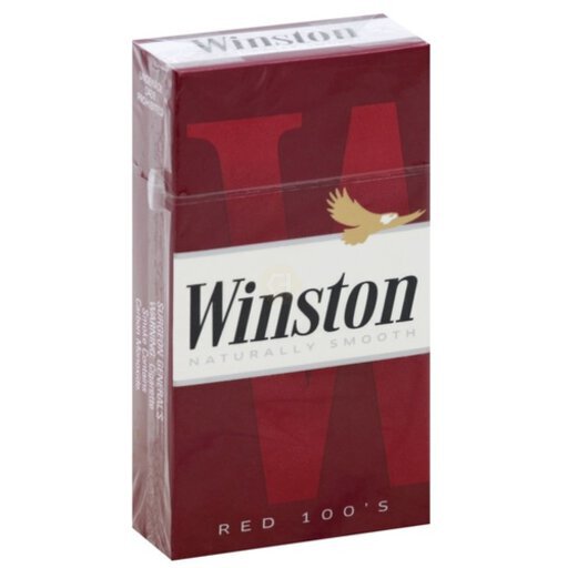 Winston Red 100's Box