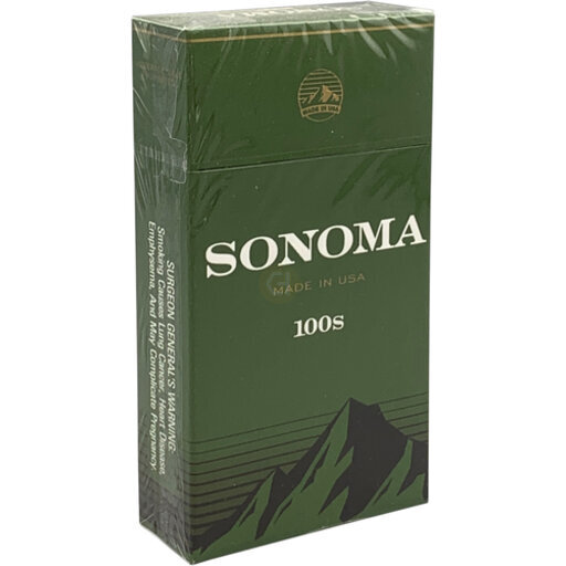 sonoma cigarettes coupons online Sonoma Menthol 100's Box