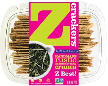 Cheese Z Crackers Red Onion Rosemary Seacrest