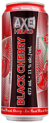 AxeHead Black Cherry 25oz can