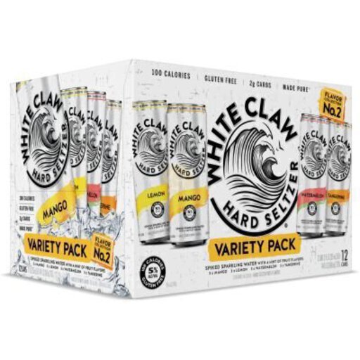 VIP ホワイト スパークリング 2本セット 未開封 White Claw Variety