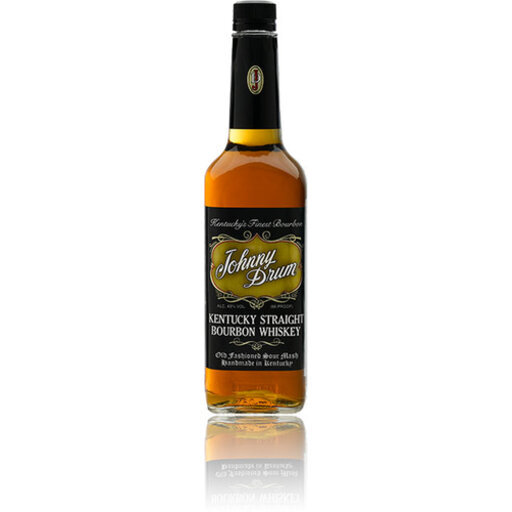 Johnny Drum Black Label Straight Bourbon 86 Proof - Longhorn Liquor