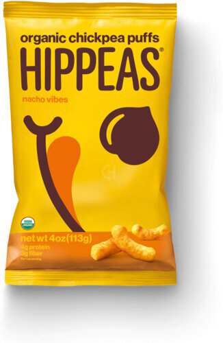 Hippeas Chickpea Puffs Nacho Vibes 4oz Bag