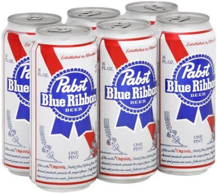 Pabst 160z Can