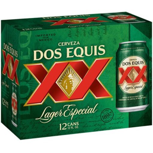Dos Equis Special Lager Beer Can 2/12 Pack Case 12OZ - Online