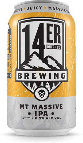 14er Mt Massive IPA Can Each
