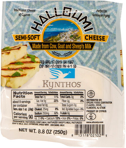 Kynthos Halloumi Cheese Cyprus