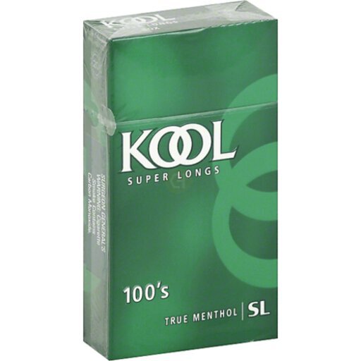 kool black 100 cigarettes Kool Longs 100 Box
