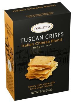 Fusion Gourmet Dolcetto Tuscan Crisps Italian Cheese Blend