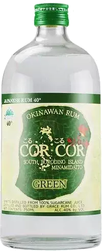 COR COR OKINAWAN RUM GREEN 
