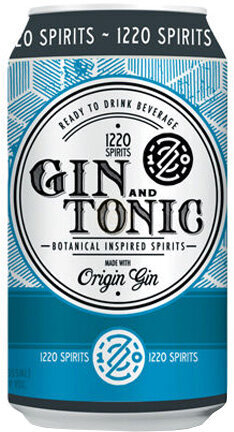 1220 Spirits Gin And Tonic