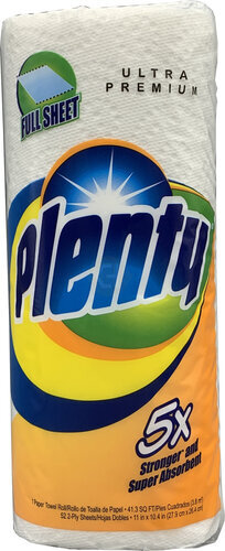 Plenty 2ply Paper Towels 52ct