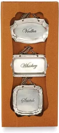 Liquor Bottle Tag Set
