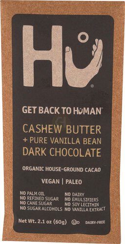 Get Back To Human Cashew Butter Pure Vanilla Bean Dark Chocolate