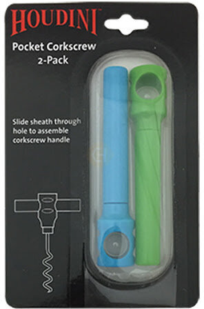 Houdini Pocket Corkscrew 2 Pack