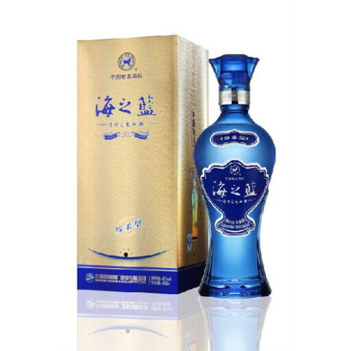 その他 YANGHE SPIRIT CLASSIC Yanghe Sprite Classic Hai Zhi Lan Oceanic Blue 375ML - Best