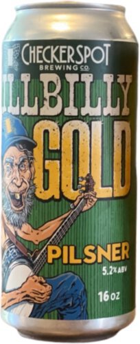 Checkerspot Hillbilly Gold Pilsner 4pk