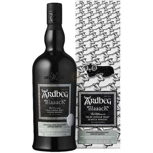 Ardbeg Blaaack Islay Single Malt Scotch Committee 20th Anniversary