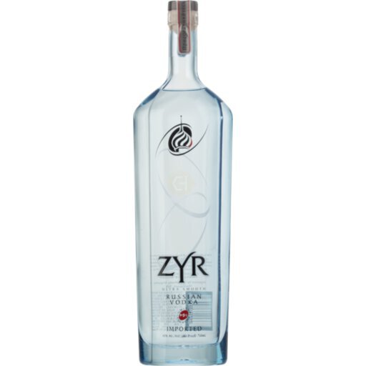 Zyr Russian Vodka - Heights Wine & Spirits, New York, NY