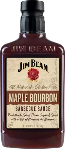 Grembiule Da Barbecue Jim Beam – 100% Cotone Con Tasche – Logo Ricamato – Lavabile – 78x68 Cm - 2