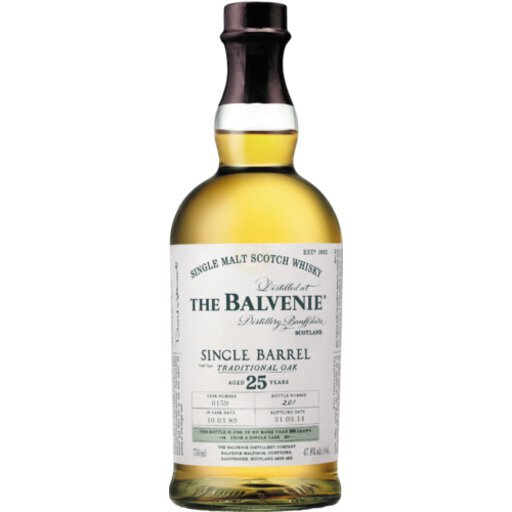 The Balvenie 25 Year Old Single Malt Scotch Whisky - Wine Land
