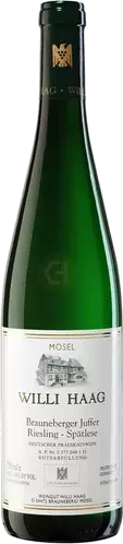 Willi Haag Brauneberger Juffer Riesling Spatlese
