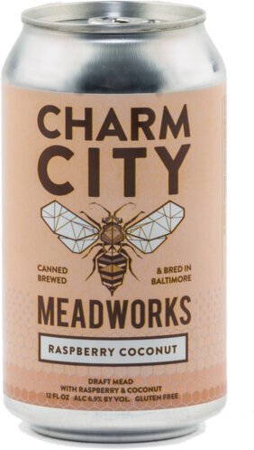 Charm City Meadworks Raspberry Coconut 12oz Cans