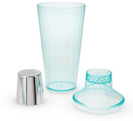Blush Mermaid Glitter Cocktail Shaker