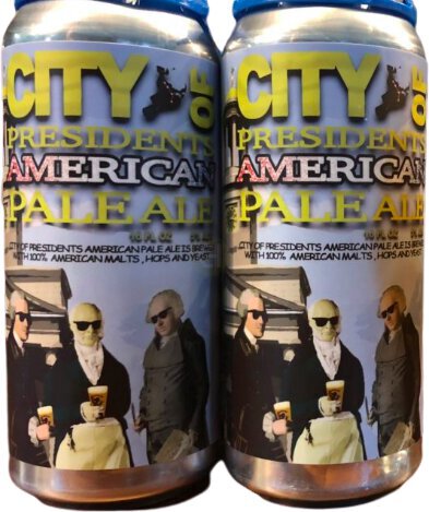 Widowmaker City Of Presidents Pale Ale
