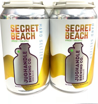 Jughandle Secret Beach Apricot Pineapple Hard Seltzer