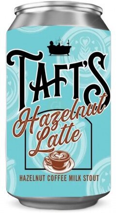 Tafts Hazelnut Latte Cans
