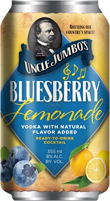 Uncle Jumbos Blueberry Lemonade Can