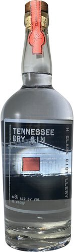H Clark Distillery Tennessee Dry Gin
